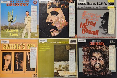 Lot 40 - FOLK / ACOUSTIC / COUNTRY / SINGER-SONGWRITER / BLUES / JAZZ - LP COLLECTION