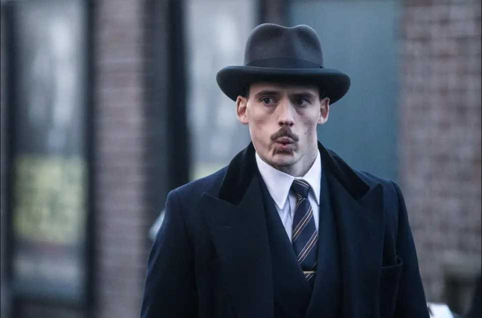 Lot 38 - PEAKY BLINDERS - SAM CLAFLIN AS OSWALD MOSLEY - SCREEN MATCHED HOMBURG HAT.
