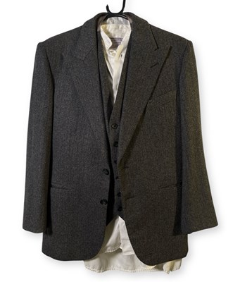 Lot 45 - PEAKY BLINDERS - CILLIAN MURPHY AS TOMMY SHELBY - LIKELY SCREEN WORN THREE PIECE SUIT.