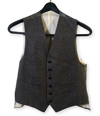 Lot 53 - PEAKY BLINDERS - CILLIAN MURPHY AS TOMMY SHELBY - TOMMY'S SUIT WORN DURING FINAL SCENES OF SERIES SIX.