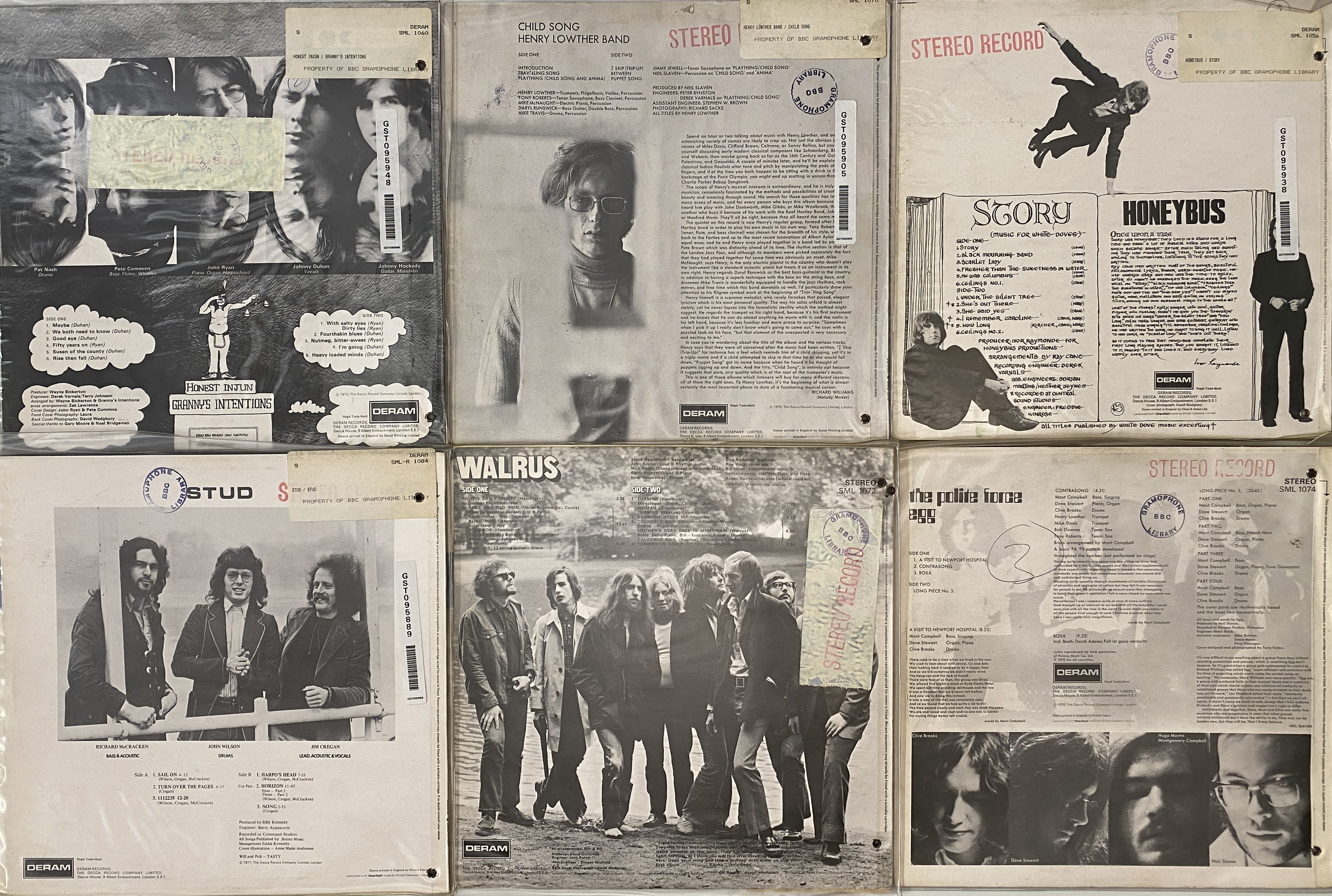 Lot 125 - DERAM - LP RARITIES PACK