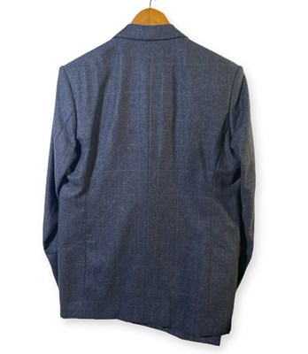 Lot 36 - PEAKY BLINDERS - HARRY KIRTON AS FINN SHELBY LIKELY SCREEN WORN BLUE SUIT.