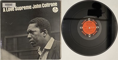 Lot 132 - JOHN COLTRANE - A LOVE SUPREME LP (A-77 - 1ST USA MONO PRESSING)