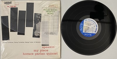 Lot 134 - HORACE PARLAN QUINTET - SPEAKIN' MY PIECE LP (US BLUE NOTE ORIGINAL - BLP 4043)