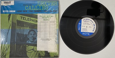 Lot 135 - DEXTER GORDON - DEXTER CALLING LP (US ORIGINAL BLUE NOTE - BLP 4083)