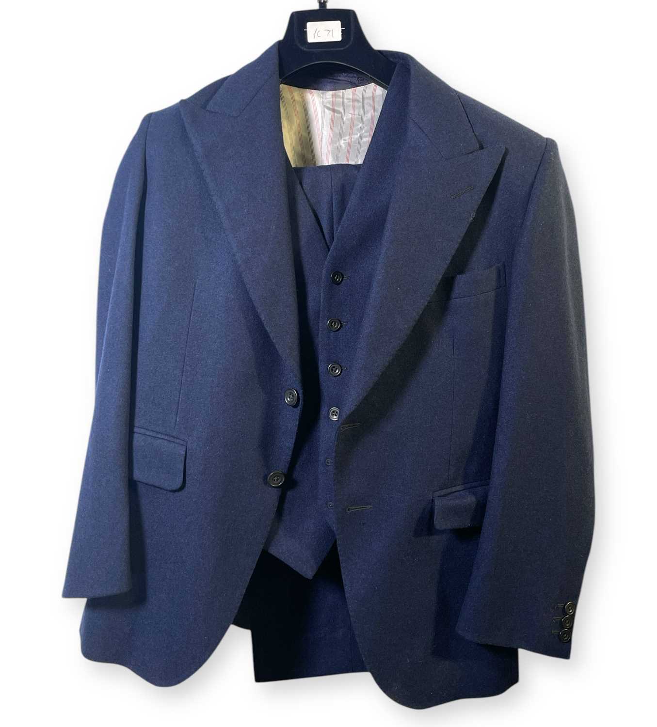 Lot 48 - PEAKY BLINDERS - CILLIAN MURPHY AS TOMMY SHELBY - TOMMY'S WEDDING SUIT.