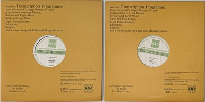 Lot 104 - MARILLION - BBC TRANSCRIPTION LP PACK (INC CUE SHEETS)