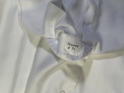 Lot 20 - PEAKY BLINDERS - CILLIAN MURPHY AS TOMMY SHELBY - PRODUCTION ISSUED SHIRT.