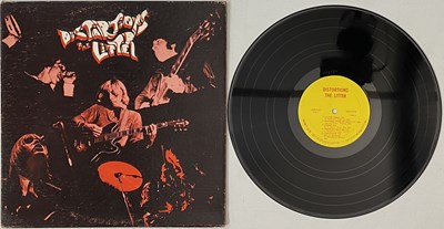 Lot 117 - THE LITTER - DISTORTION LP (US ORIGINAL - WARICK - 9445-671)
