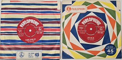Lot 201 - THE BEATLES - PLEASE PLEASE ME/ LOVE ME DO 7" (RED PARLOPHONE PACK)