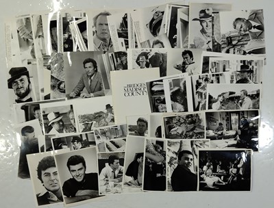 Lot 168 - COLLECTION OF FILM STILLS - MAJOR ACTORS INC CLINT EASTWOOD / JAMES DEAN.