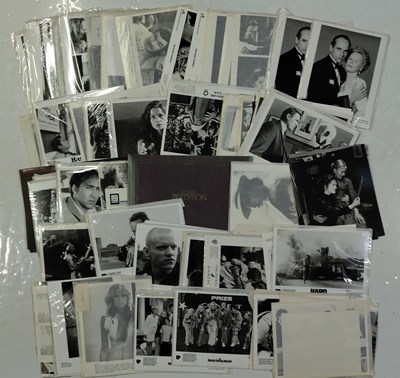 Lot 181 - LARGE COLLECTION OF C 1980S PRESS PACKS AND FILM STILLS.
