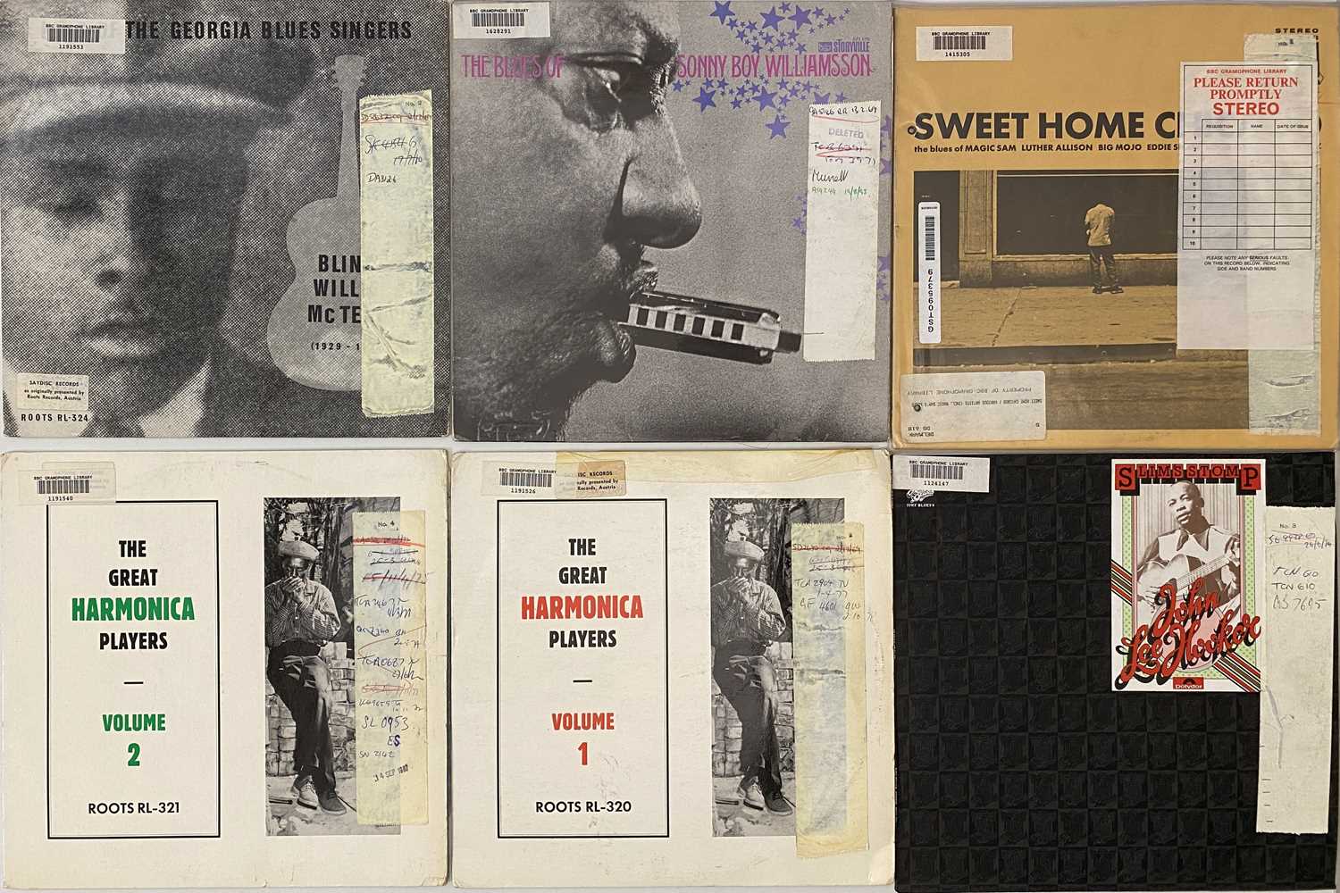 Lot 61 - BLUES - LP COLLECTION