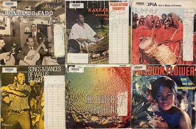 Lot 63 - MUSIC OF THE WORLD - LP COLLECTION