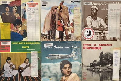 Lot 64 - MUSIC OF THE WORLD - LP COLLECTION