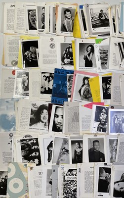 Lot 60 - PRESS KITS / PACKS / PROMOTIONAL PHOTOGRAPHS - LARGE COLLECTION.