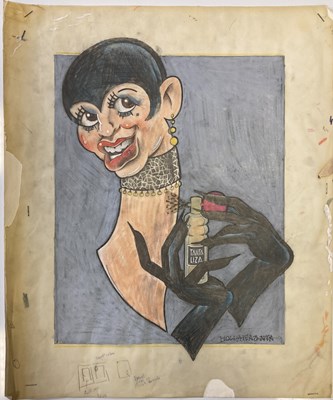 Lot 71 - BUSH HOLLYHEAD - LIZA MINELLI ORIGINAL ARTWORK.