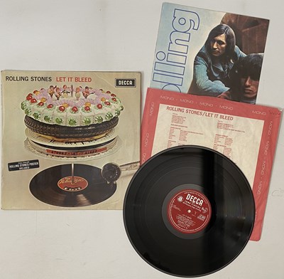 Lot 409 - THE ROLLING STONES - LET IT BLEED LP (ORIGINAL UK MONO W/ POSTER - DECCA LK 5025)
