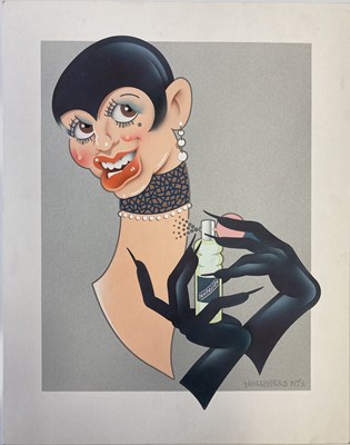 Lot 72 - BUSH HOLLYHEAD - LIZA MINELLI ORIGINAL ARTWORK.