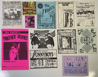 Lot 385 - US GARAGE / PUNK / PSYCH - HANDBILLS AND PROMO ITEMS.