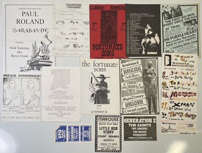 Lot 386 - PUNK / PSYCH / GARAGE - HANDBILL COLLECTION.