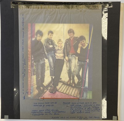 Lot 75 - BUSH HOLLYHEAD ORIGINAL ARTWORK - THE UNDERTONES.