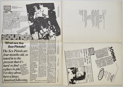 Lot 495 - THE SEX PISTOLS - EARLY 1976 FIRST PRESS KIT.