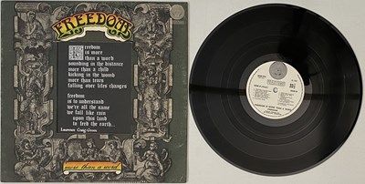 Lot 453 - FREEDOM - FREEDOM IS MORE THAN A WORD LP (UK ORIGINAL - VERTIGO SWIRL - 6360 072)