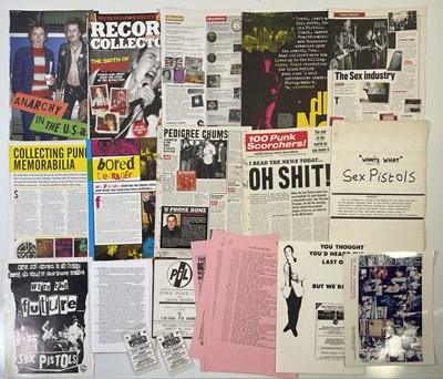 Lot 511 - THE SEX PISTOLS - PIL / COLLECTABLES INC US HANDBILLS.