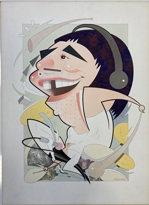 Lot 76 - THE WHO ORIGINAL ARTWORK - BUSH HOLLYHEAD.
