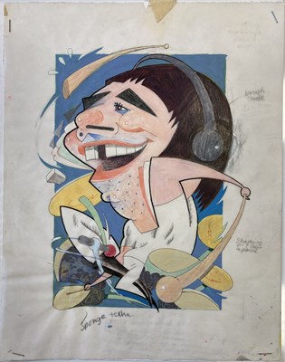 Lot 77 - THE WHO ORIGINAL ARTWORK - BUSH HOLLYHEAD.