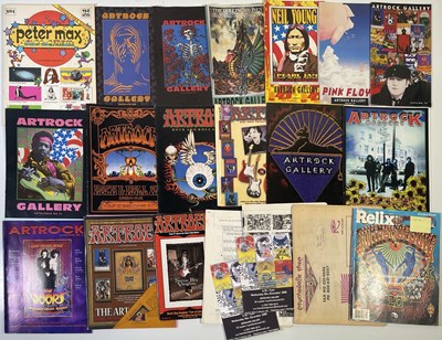 Lot 374 - 1960S PSYCHEDELIC POSTER ART - MAGAZINES AND CATALOGUES.