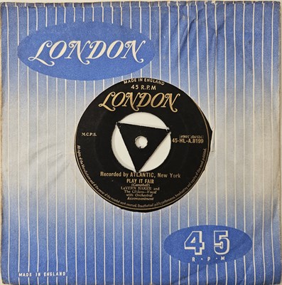 Lot 472 - LAVERN BAKER - PLAY IT FAIR/ THAT LUCKY OLD SUN 7" (UK LONDON - 45-HL-A.8199)