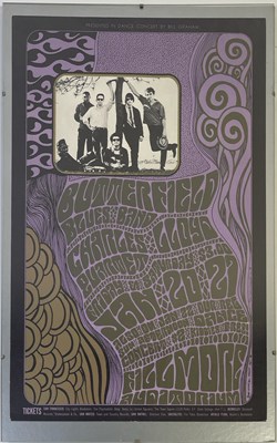 Lot 404 - WEST COAST PSYCHEDELIA - BG 46 - BUTTERFIELD BLUES.. - WES WILSON DESIGN.