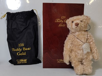 Lot 16 - Steiff 125 Teddybar Gold 125 Teddy Bear Gold