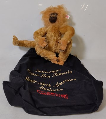 Lot 86 - Steiff Affe 26 Moh. Rotbr. Golden Lion Tamarin 05 Monkey 26 Golden Lion Tamarin 05