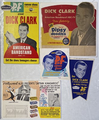 Lot 79 - DICK CLARK / AMERICAN BANDSTAND - COLLECTION OF ORIGINAL US ADVERTISING MATERIAL.