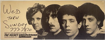 Lot 443 - THE VELVET UNDERGROUND - MAX'S KANSAS CITY POSTER.