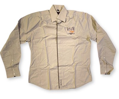 Lot 377 - DAVID BOWIE - CREW ONLY REALITY TOUR SHIRT.