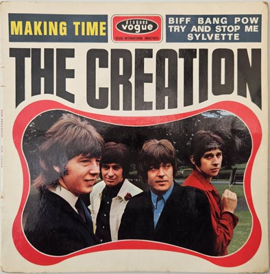 Lot 92 - THE CREATION - MAKING TIME EP (ORIGINAL FRENCH COPY - DISQUES VOGUE INT. 18098)