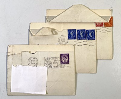 Lot 341 - THE BEATLES - THREE SECRETARIAL SIGNED POSTCARDS AND BETT MCCARTNEY LETTER.