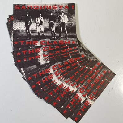 Lot 477 - THE CLASH - SANDINISTA POSTCARDS.