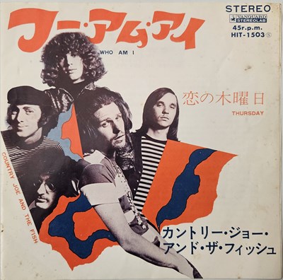 Lot 95 - COUNTRY JOE AND THE FISH - WHO AM I 7" (ORIGINAL JAPANESE COPY - VANGUARD HIT-1503)