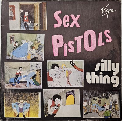 Lot 222 - SEX PISTOLS - SILLY THING 7" (VV-45009ES - PORTUGAL - BLUE LABEL VARIANT)