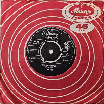 Lot 302 - THE EYES - WHEN THE NIGHT FALLS 7" (ORIGINAL UK COPY - MERCURY MF 881)
