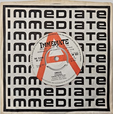 Lot 307 - THE FLEUR DE LYS - CIRCLES C/W SO COME ON 7" (ORIGINAL UK DEMO COPY - IMMEDIATE IM 032)