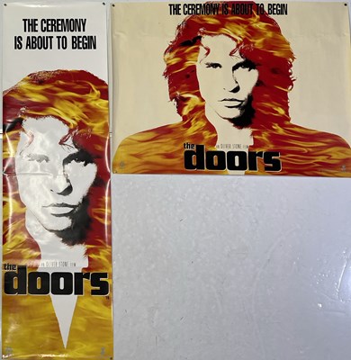 Lot 133 - THE DOORS - TWO POSTERS INC ORIGINAL 1991 OLIVER STONE FEATURE FILM UK QUAD.