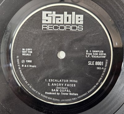 Lot 316 - SAM GOPAL - ESCALATOR EP (ORIGINAL UK DRMO - STABLE SLE 8001)