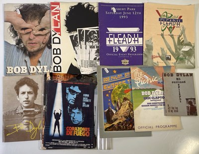 Lot 98 - BOB DYLAN PROGRAMME AND EPHEMERA COLLECTION