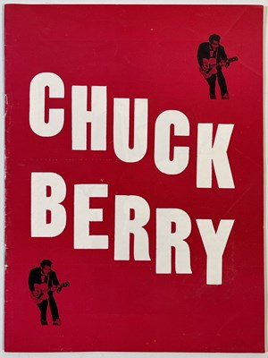 Lot 105 - SIGNED CHUCK BERRY PROGRAMME